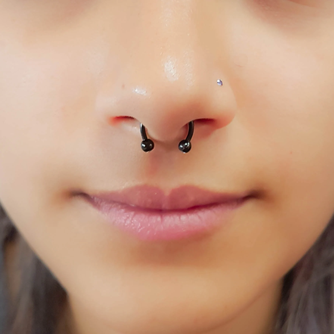 Piercings Imantados Septum - Sin Perforación